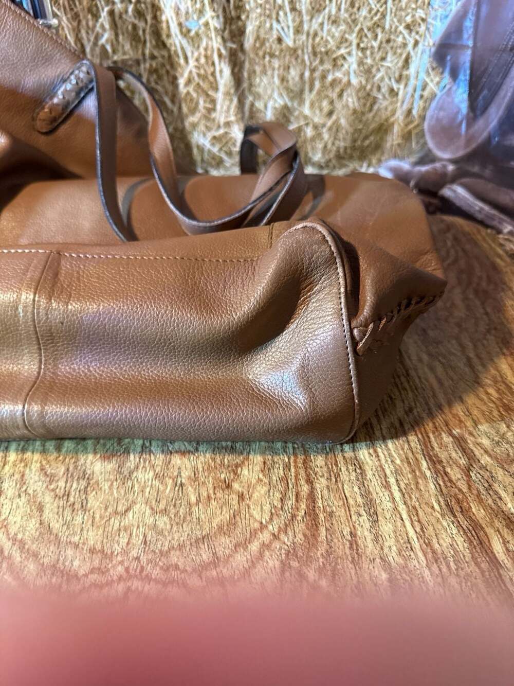 Tabitha Webb Leather Tote Bag UK Leading Fashion Designer 👜 ✨ - Picture 3 of 6